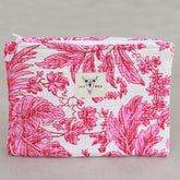 Trousse de maquillage rose